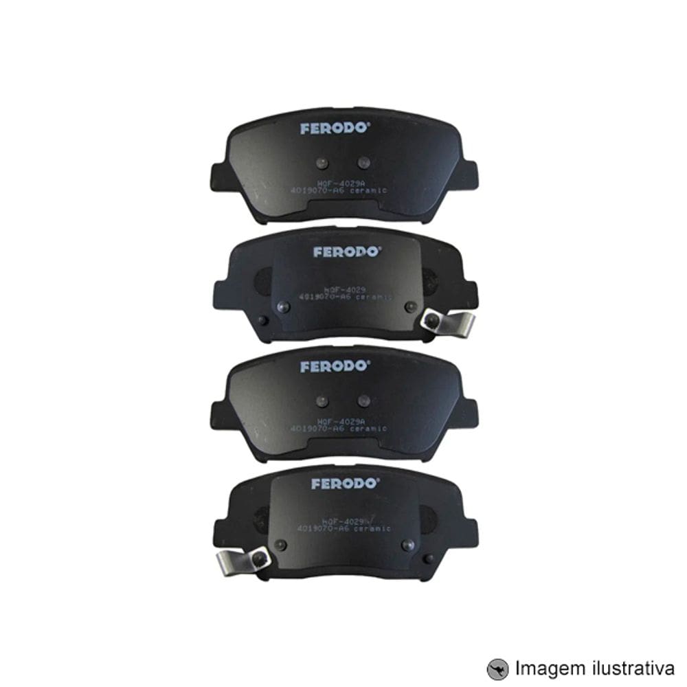 Pastilha de Freio Dianteira Elantra 1.8L 16V 11 / ... Sorento 2.4L 11 / ... com alarme sonono com Anti Ruido
