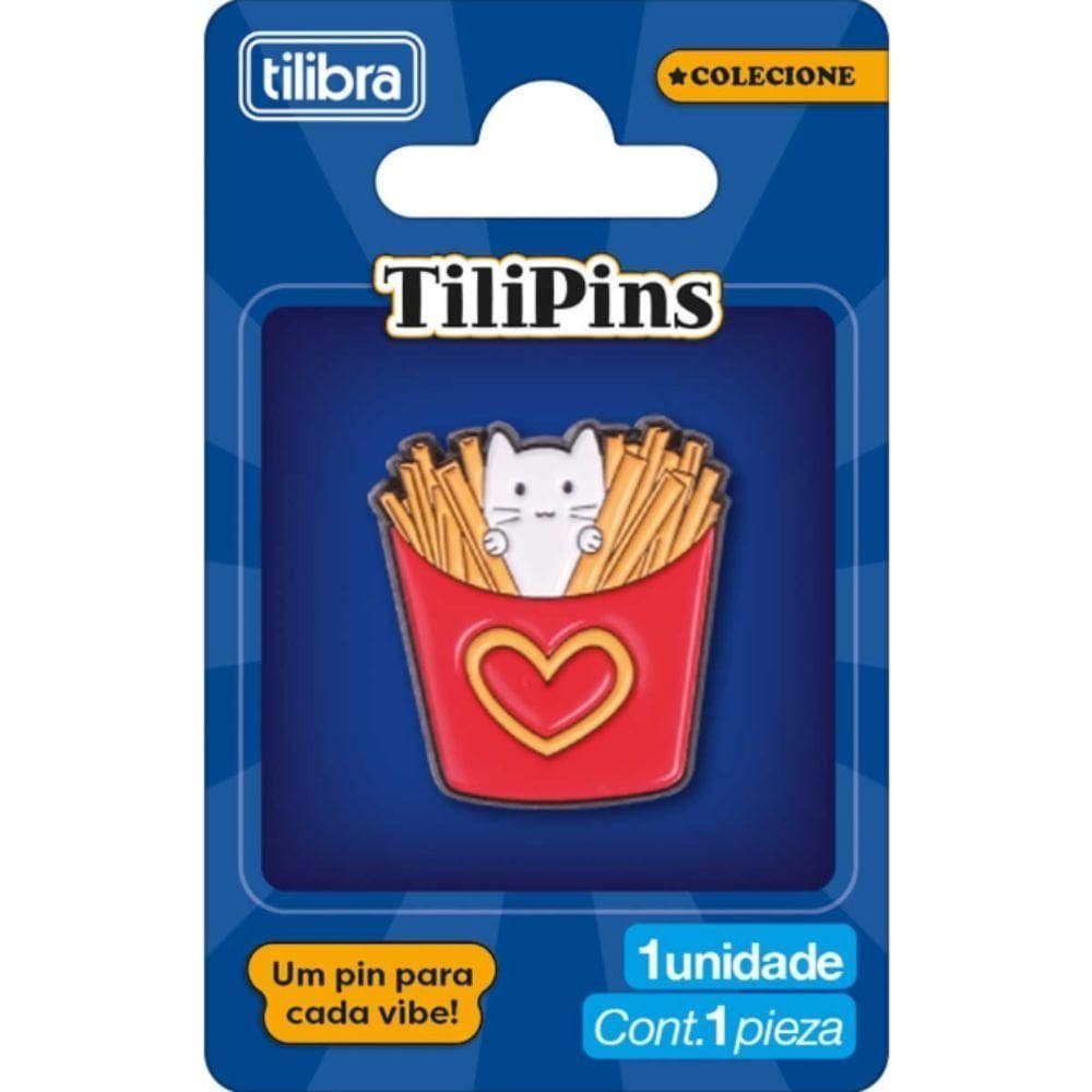 Pin De Metal Tilipins Tilibra Modelo 18