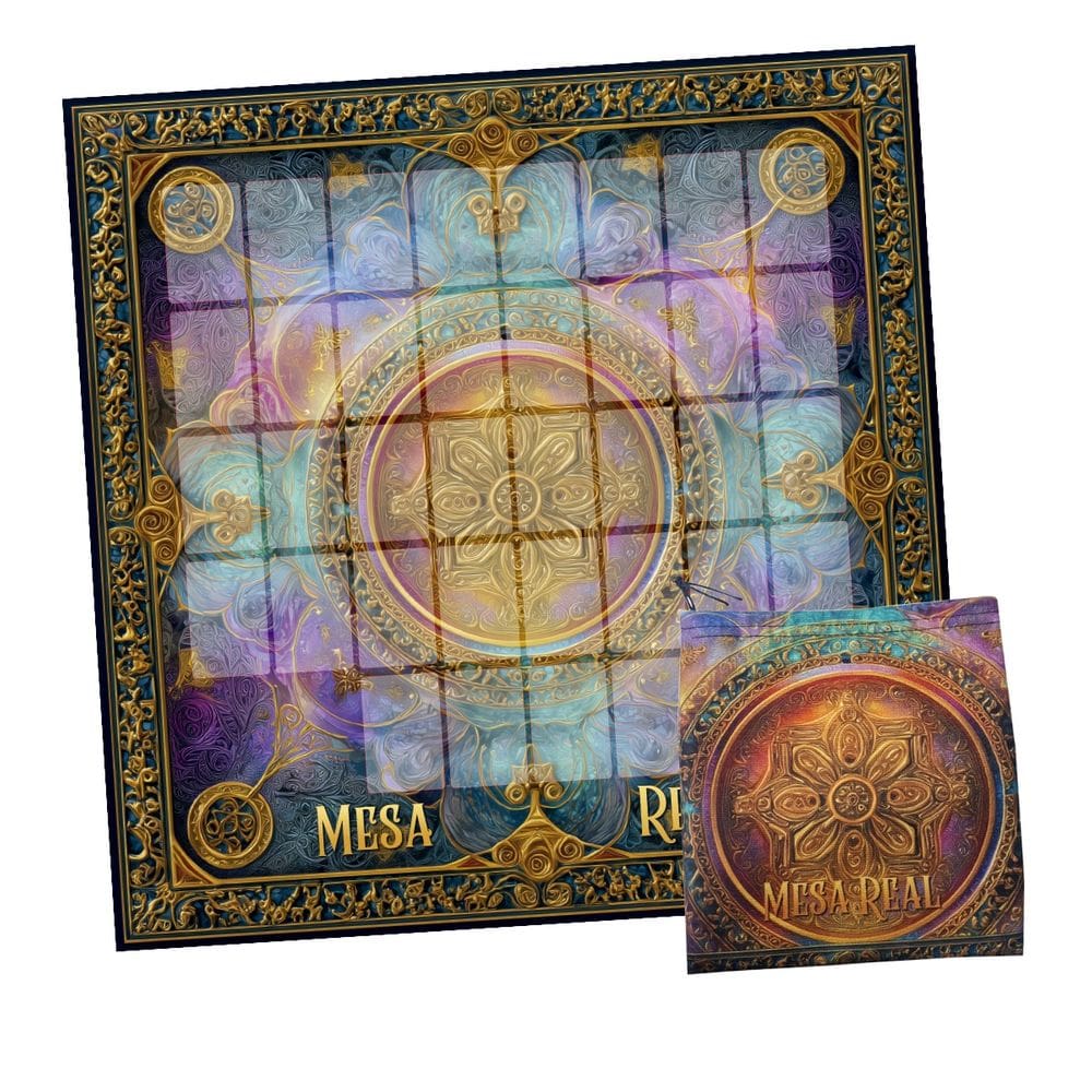 Kit Leitura de Tarô Toalha Mesa Real Cigana e Bolsa Mística