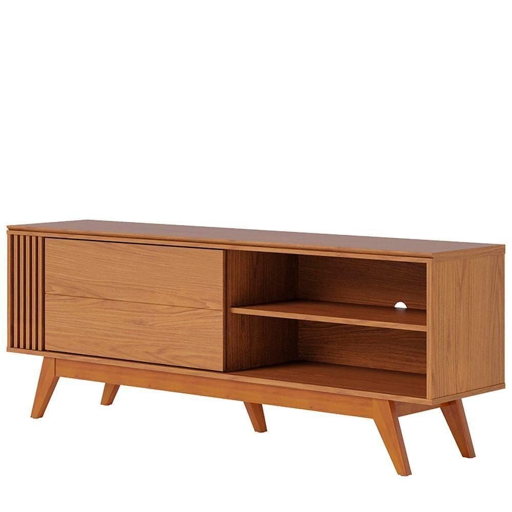 Rack Bancada Tv 65 Polegadas 160 Cm Otawa Colibri Freijo