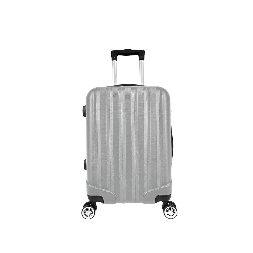 Mala de Bordo ABS 4 Rodas Future Fortt Prata MFB01-PR