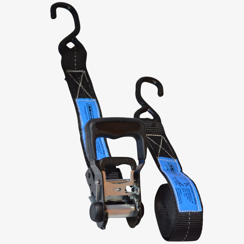 Catraca Amarração 1500kg 35mm 3m Náutica Gancho S Cinta Pesada Mave