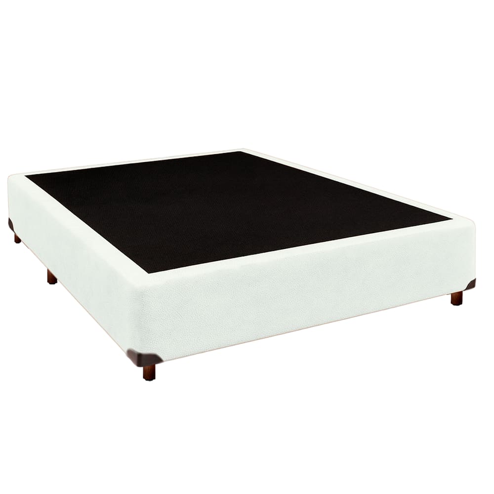 Cama Box Viuvo Branco Nature 128x188