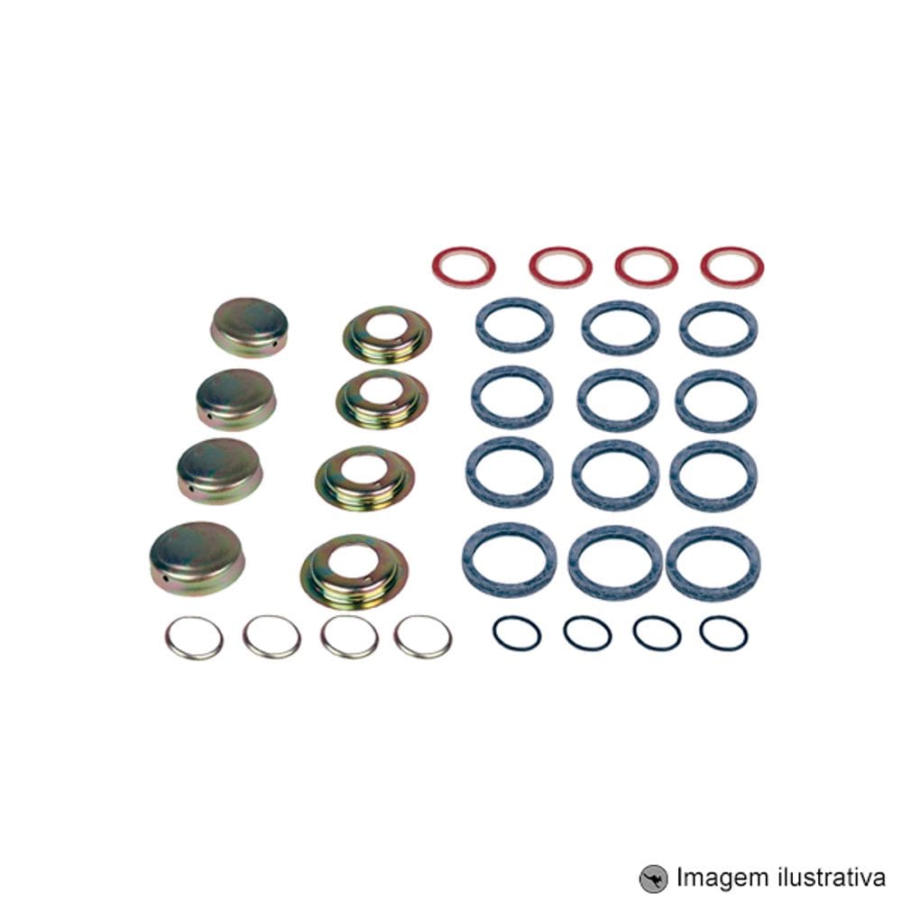 reparo do embuchamento horizontal - 16 borrachas