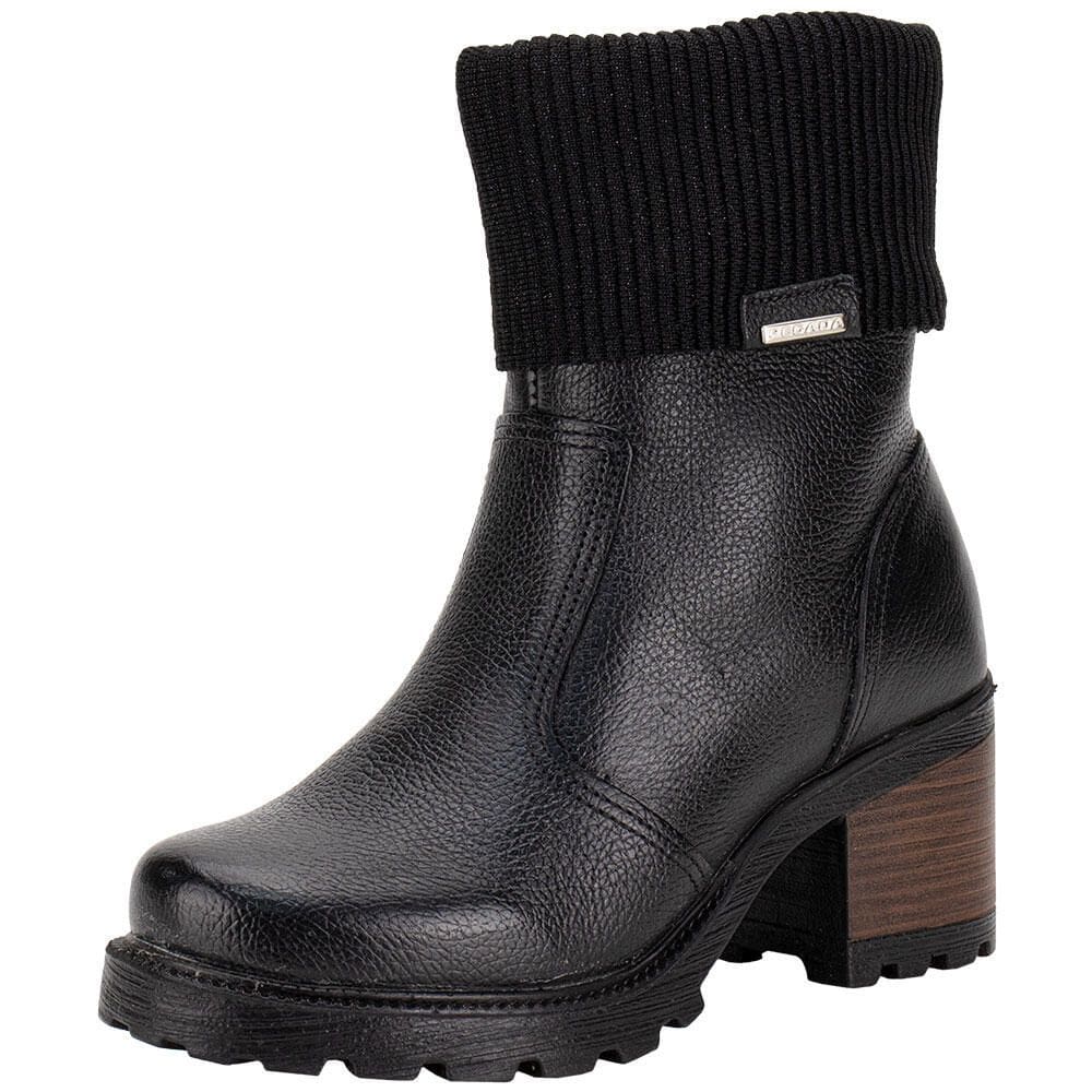 Bota Feminina Cano Baixo Pegada 281328