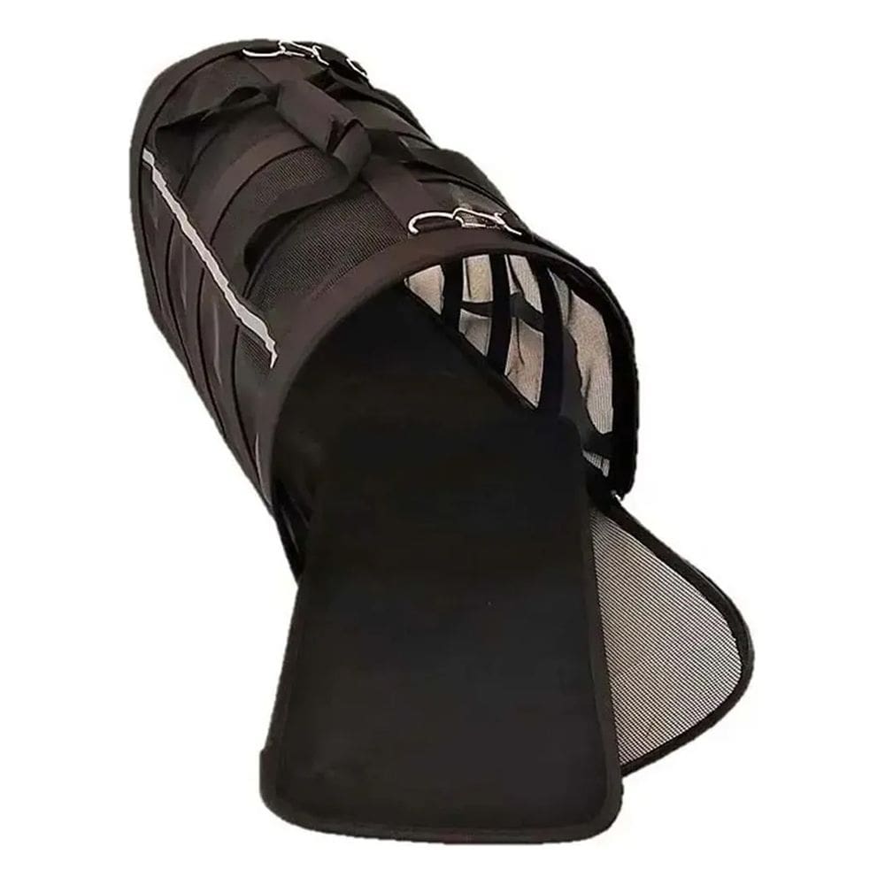 Bolsa Transporte Pet Gato Cachorro Cao Animais Estimaçao Bichos Faixa Refletiva Passeio Aviao Onibus Confortavel