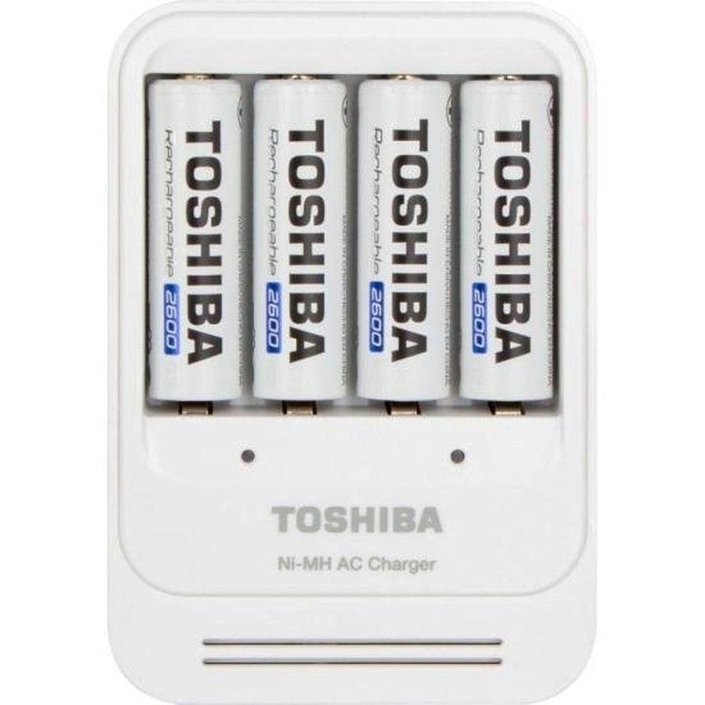 Carregador De Pilhas Toshiba 4x Aa/2600mah