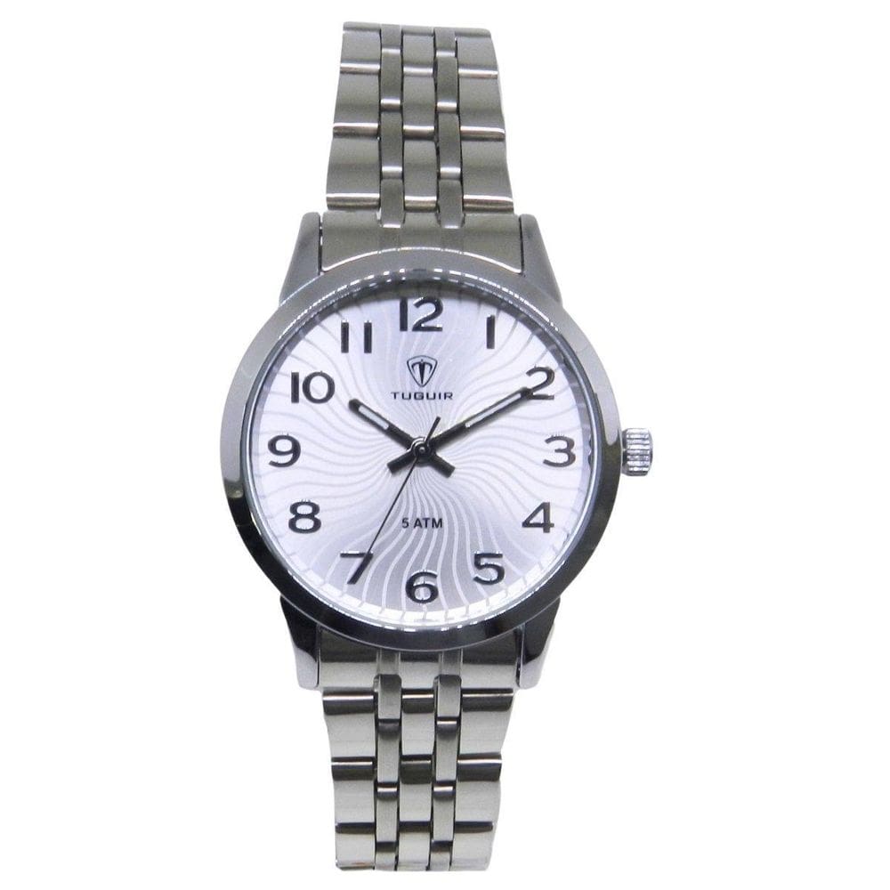 Relógio Feminino Tuguir Analógico 9182C Prata