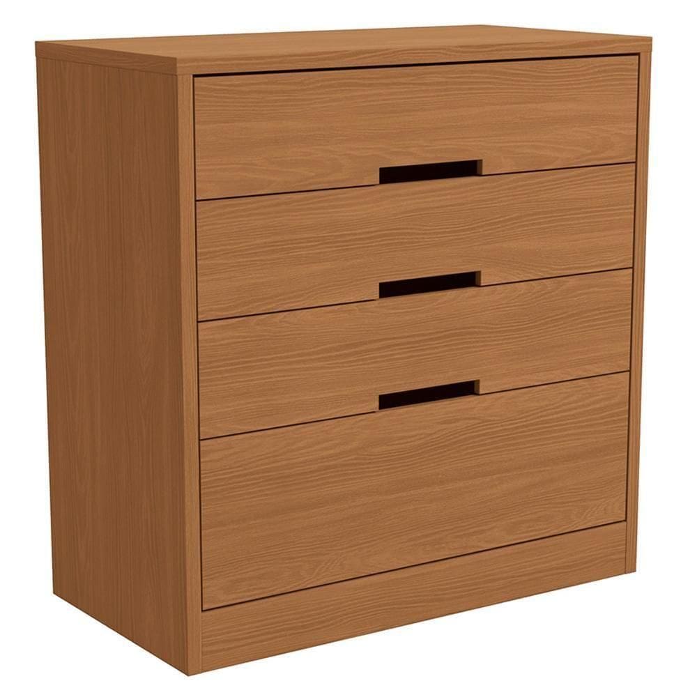 Comoda 4 Gavetas 91 Cm S824 Kappesberg Canela