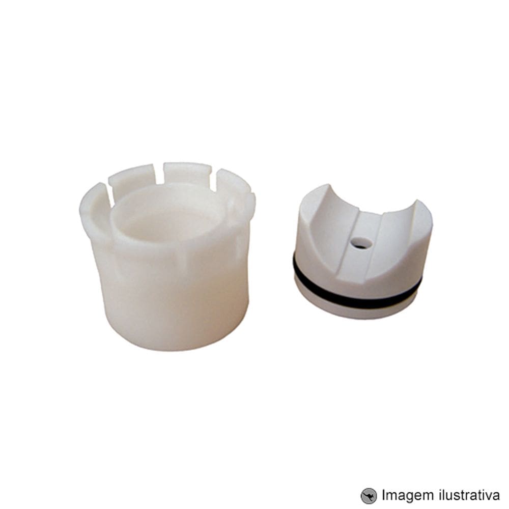 kit tucho / bucha caixa direção mecânica zf