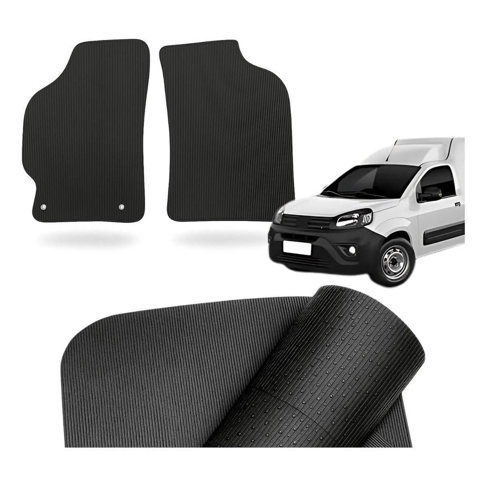 Tapete Borracha Fiat Fiorino 2020 A 2022 Sob Medida