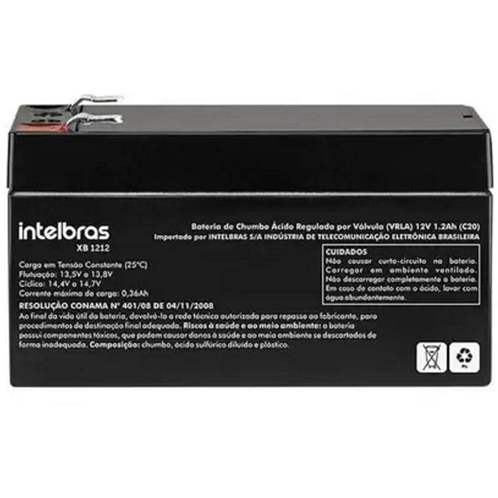 Bateria Intelbras Xb 1270 12V 7Ah Nobreak