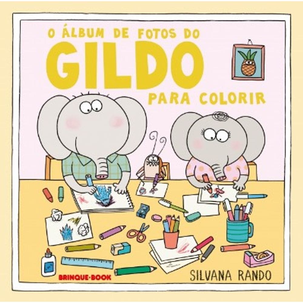 Album de Fotos do Gildo: para Colorir, O