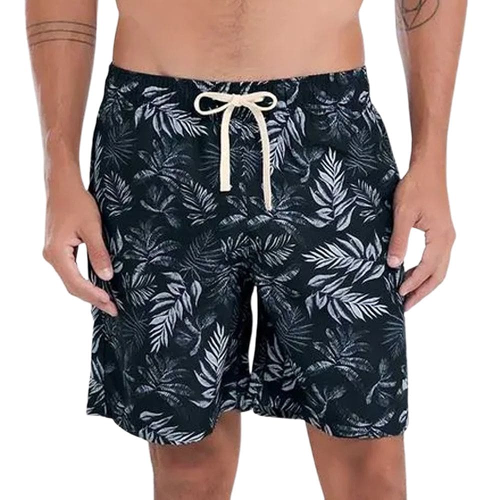 Shorts Beachwear Estampado Botanical Mash - 613.46