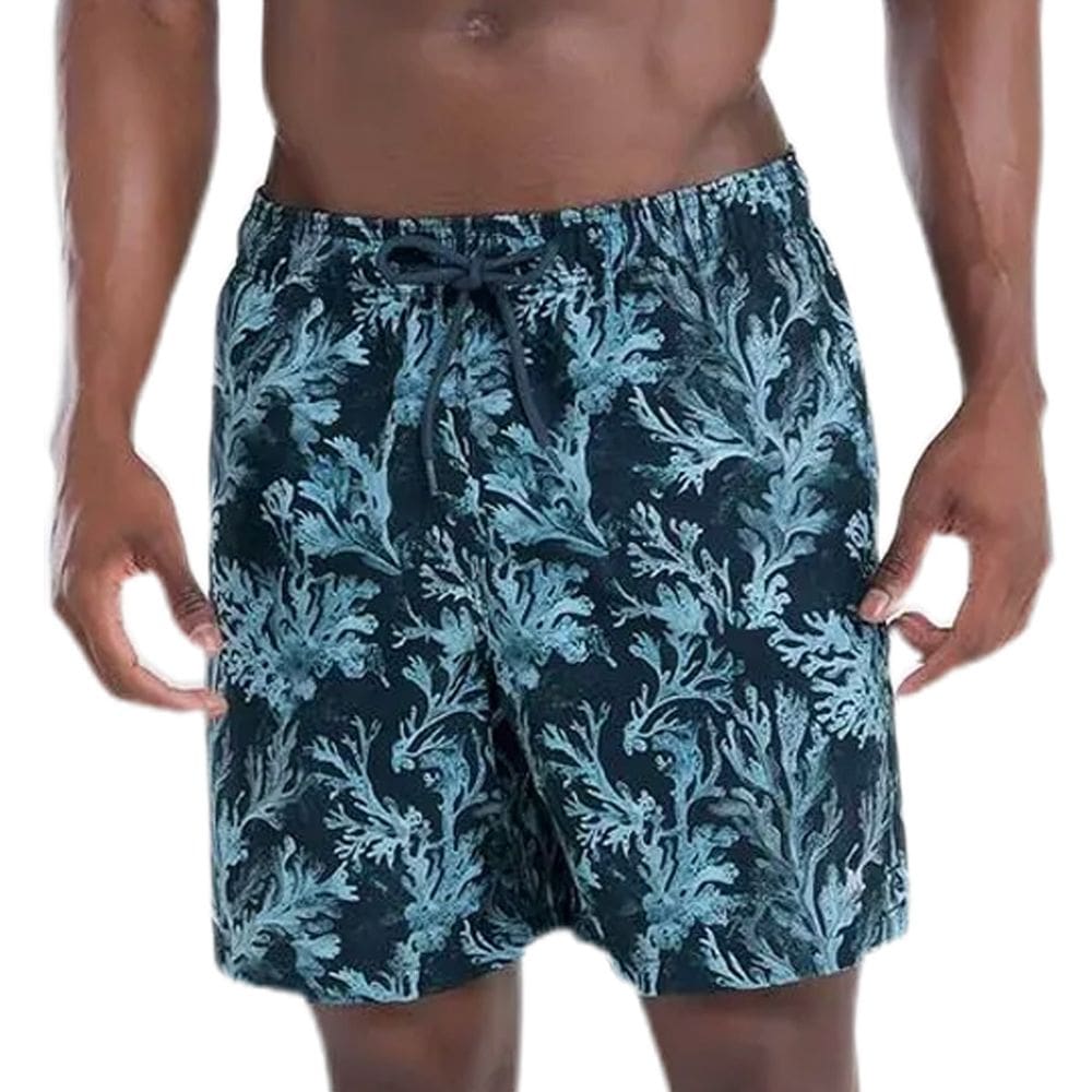 Shorts Beachwear Estampado Coral Mash - 615.26