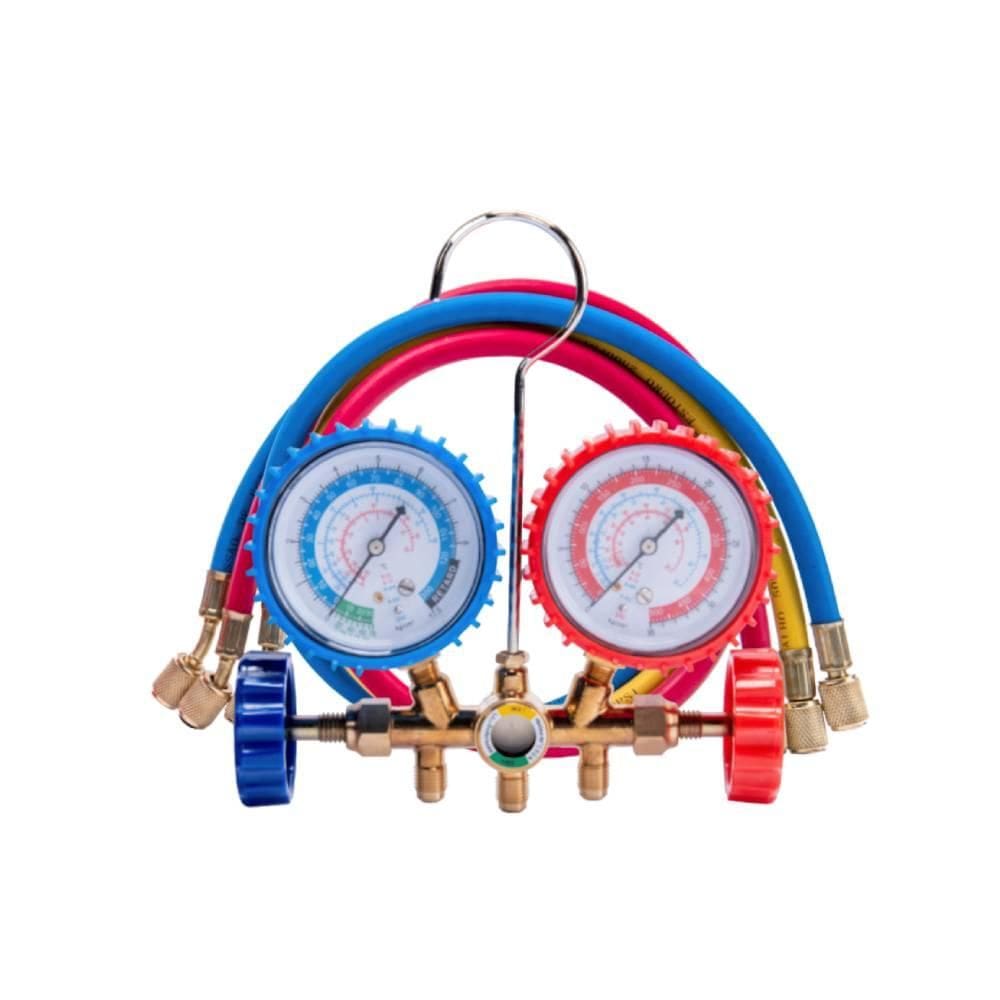 Kit Manifold com Visor e Jogo de Mangueira 90cm Dugold DG5MF-GERALF