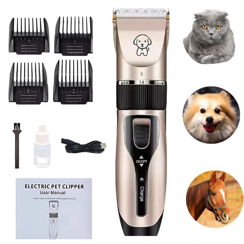 Tosa Recarregável Para Pets - Entrega Rápida E Prática