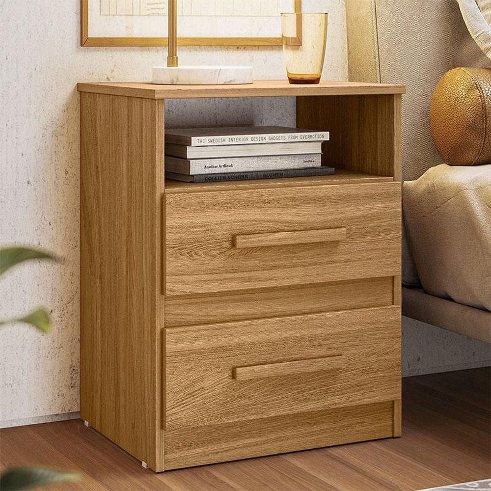 Mesa De Cabeceira Ambiente Apolo Freijó - Moval