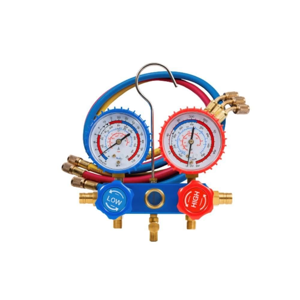 Kit Manifold com Visor e Jogo Mangueira 90cm Hulter HT5MF-SPLITF