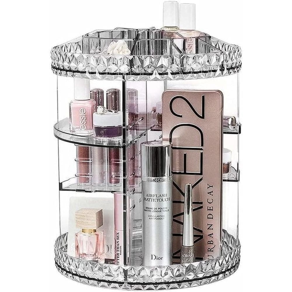 Super Organizador Acrílico Giratório Joias Maquiagem