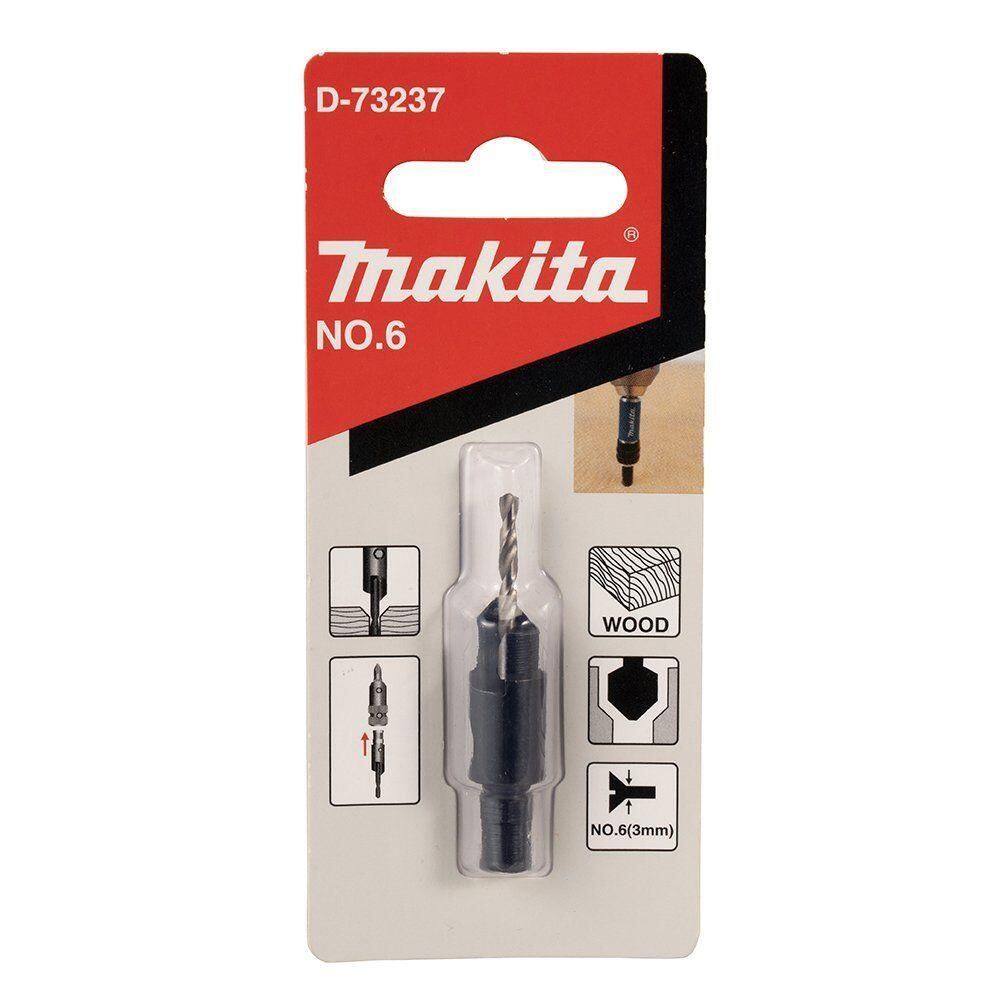 Broca Escareadora Para Madeira Nº6 Makita D-73237