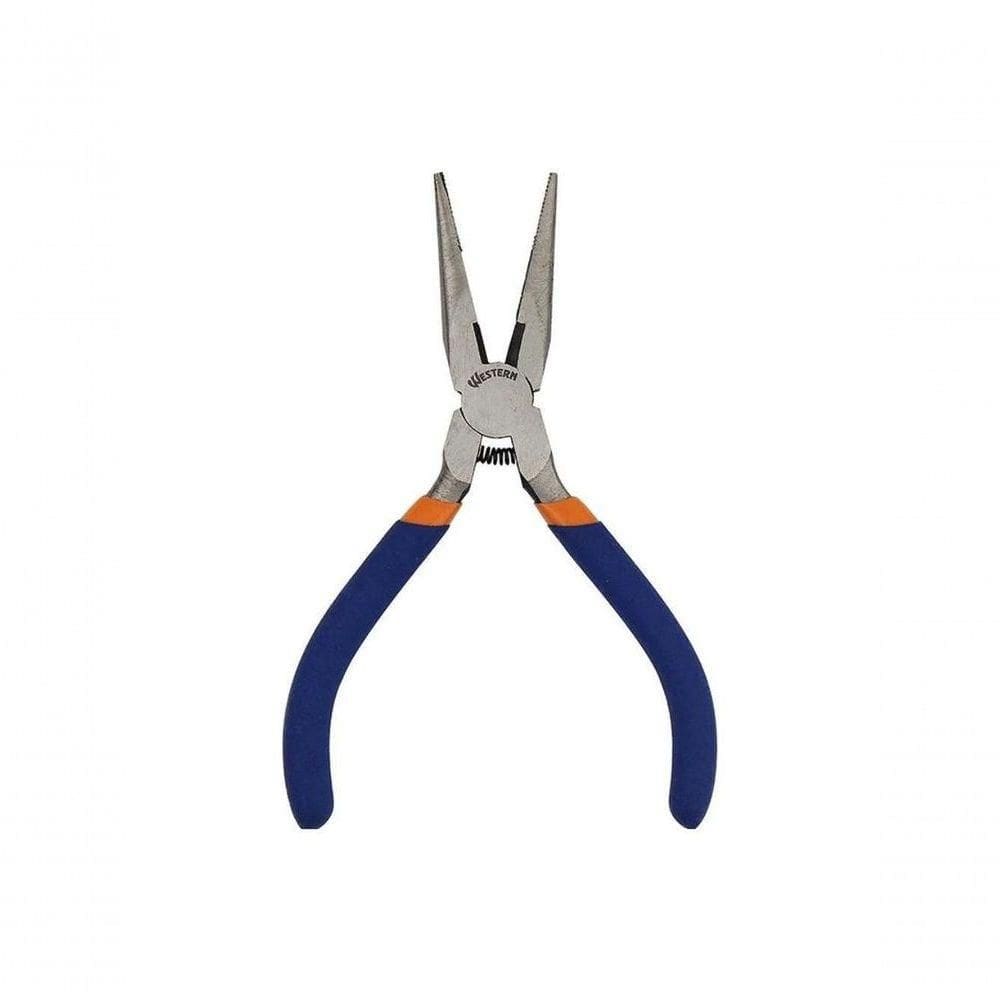 Alicate Mini Western Bico Meia Cana 5” Azul