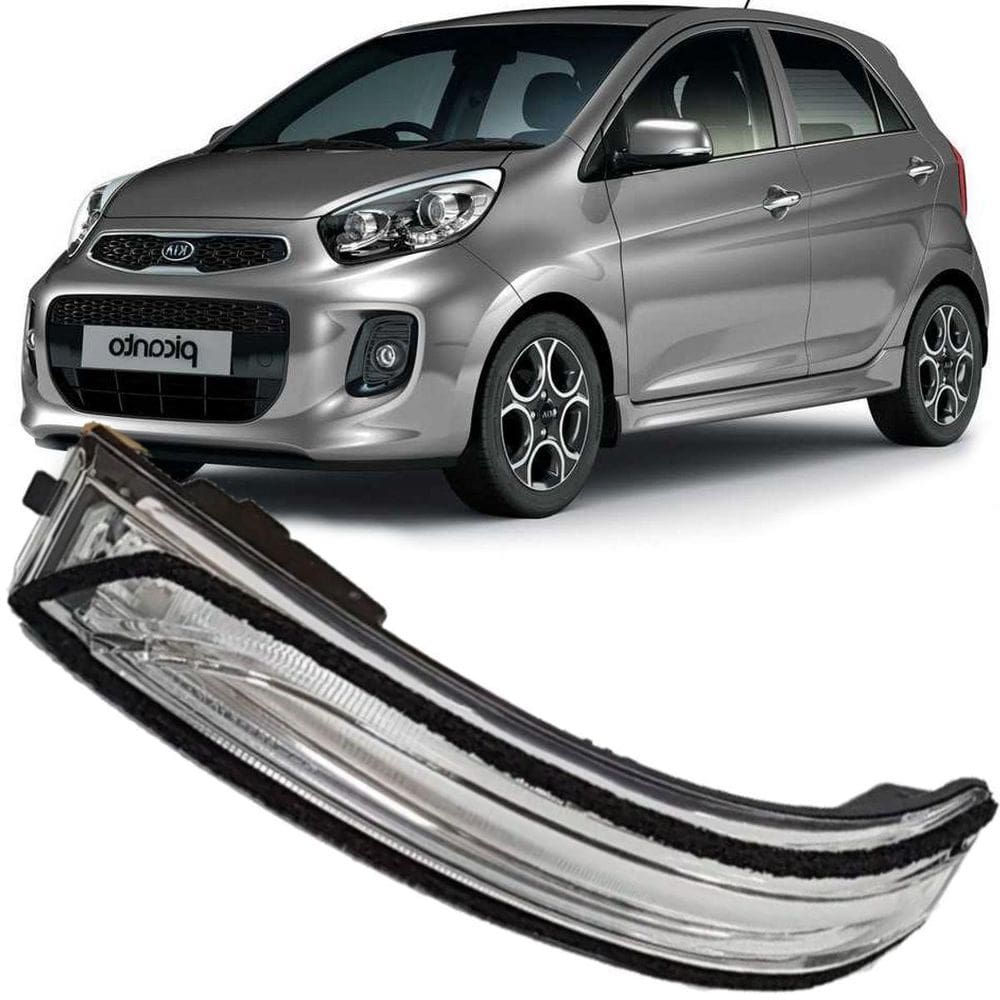 Pisca Seta Retrovisor Picanto 1.0 12V Flex 2012-17 Esquerdo