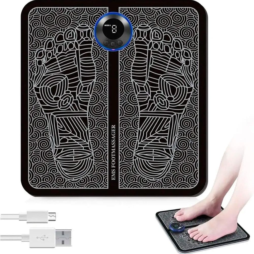 Tapete Elétrico Para Relaxar Muscular Pés E Pulso