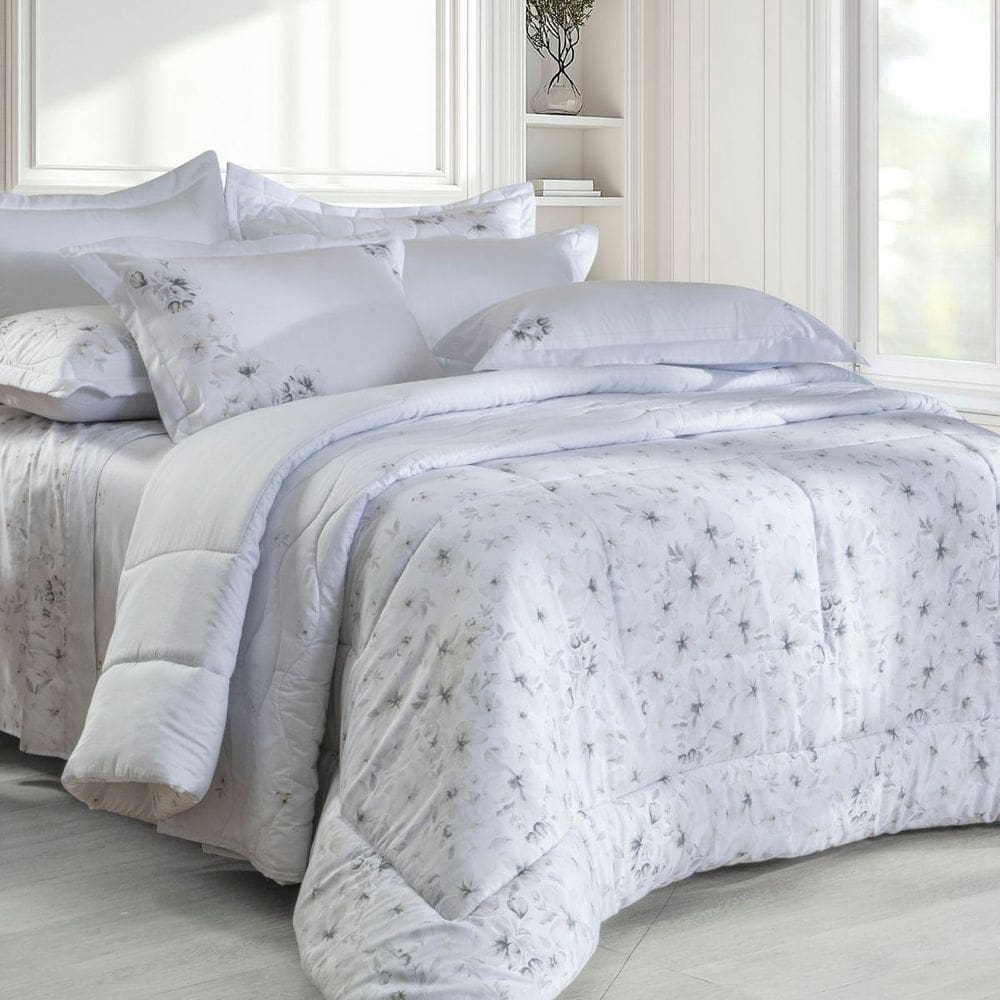 Edredom King 300 Fios Kacyumara Satinee Piaza Acetinado