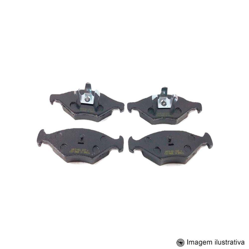 Pastilha de Freio Dianteira Mobi 1.0L 16 / ... sem Alarme