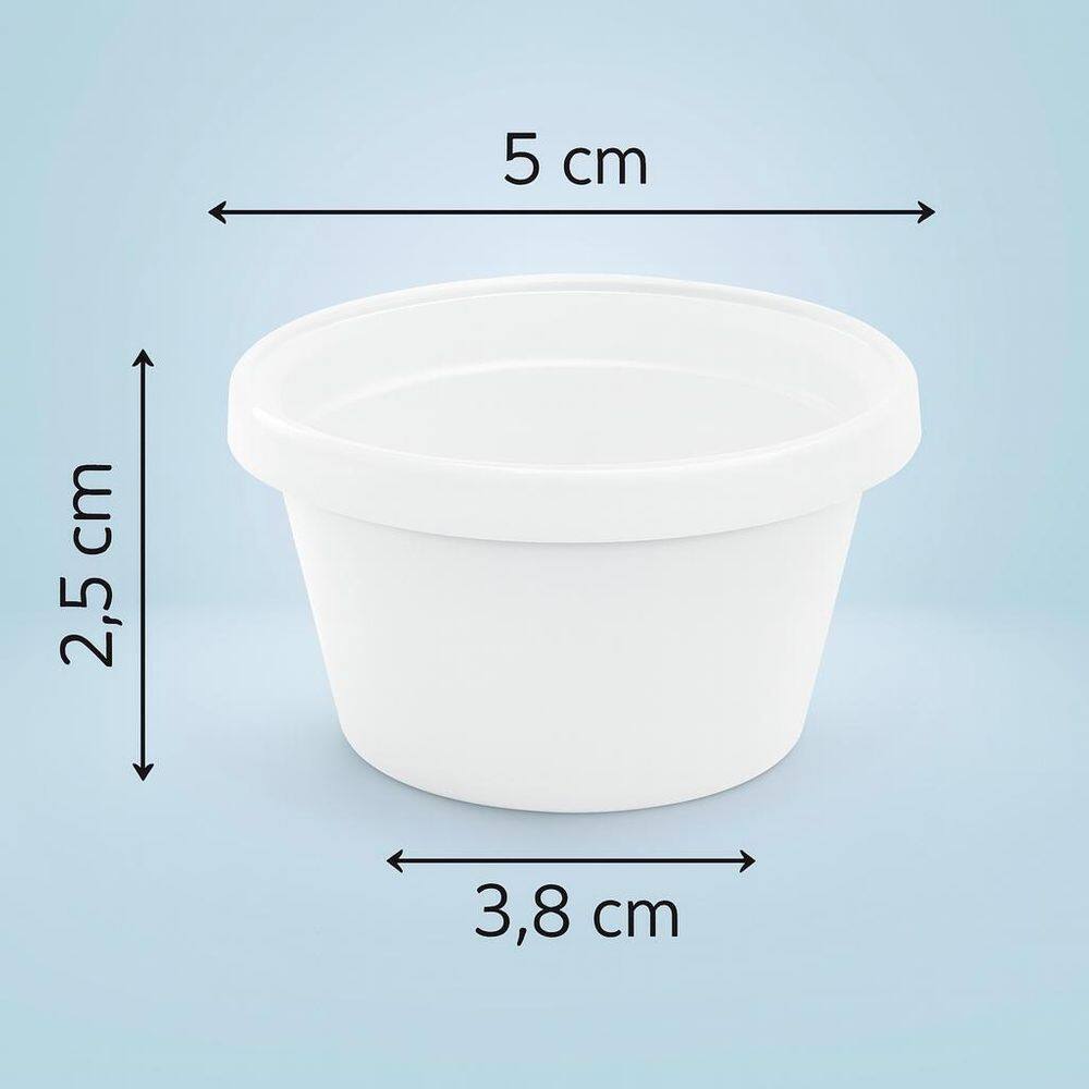 Kit 100Un Galvanotek Pote Molho Com Tampa 30Ml