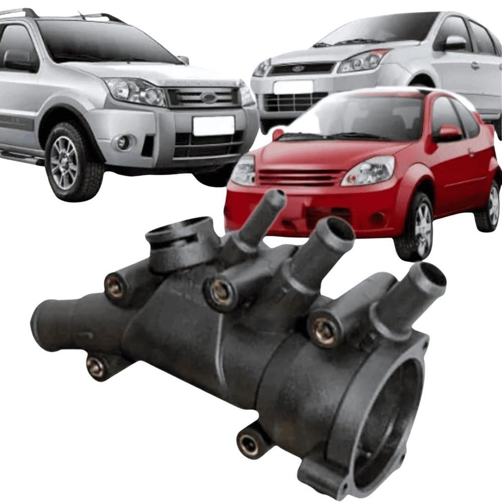 Carcaca Valvula Termostatica Ford Fiesta Ka Ecosport Focus