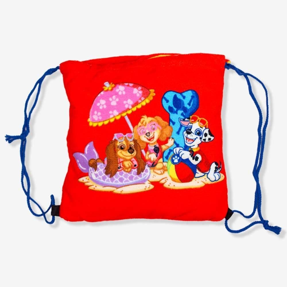 Toalha De Praia 2 Em 1 Patrulha Canina