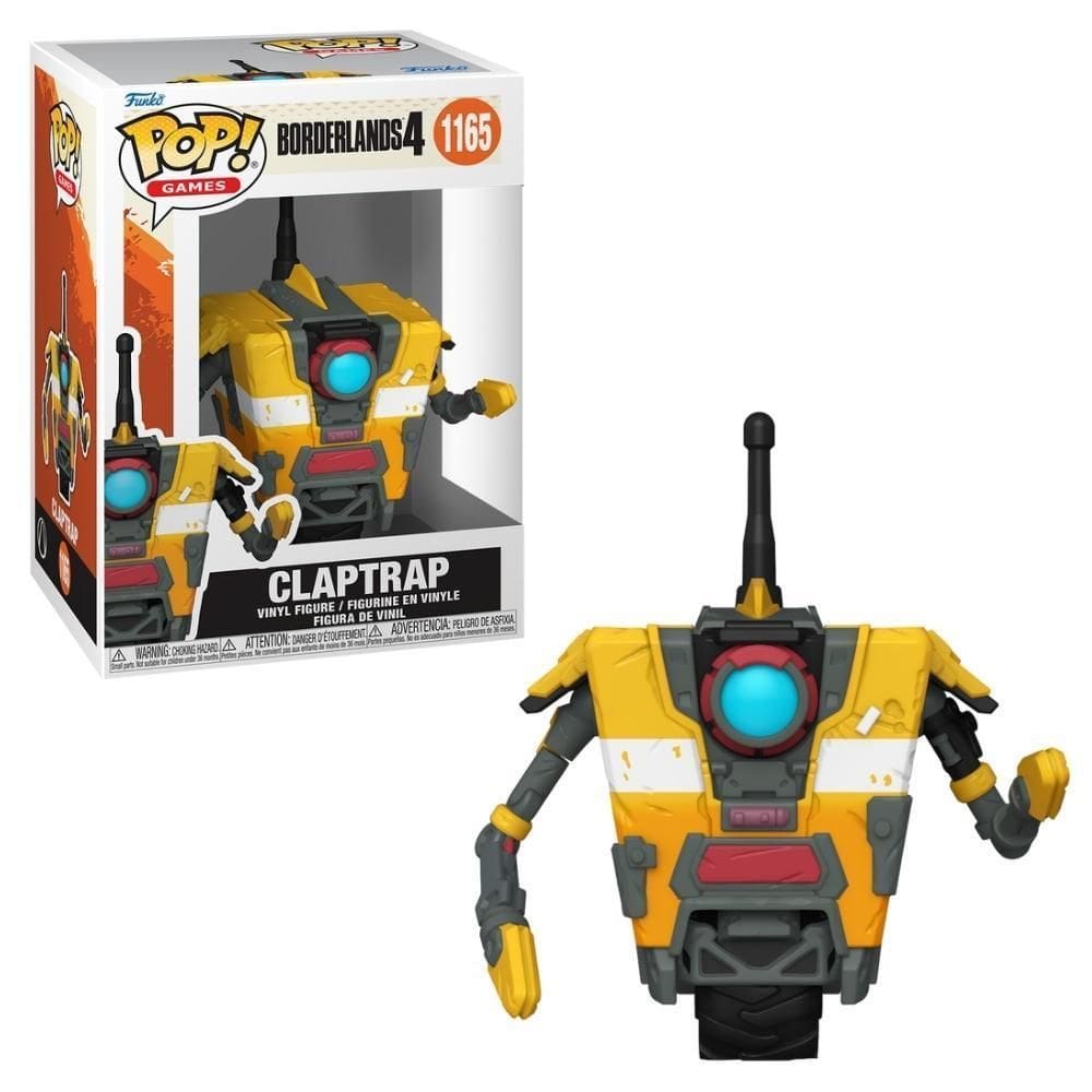 Boneco Funko Pop Bordelands 4 - Claptrap