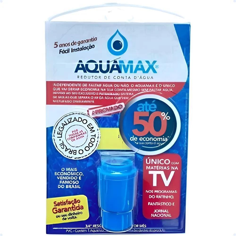 Bloqueador De Ar Redutor De Conta D`Água - Aquamax