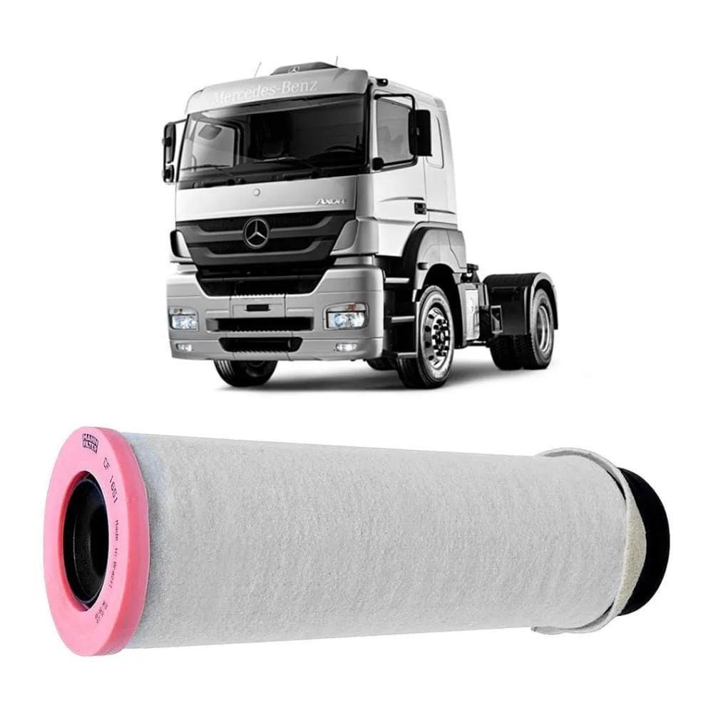 Filtro Ar Interno Mercedes Axor Om457 2005 A 2021 - Novo