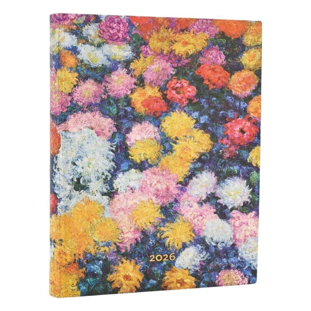 Agenda Paperblanks 2026 Monets Chrysanthemums Ultra Diaria