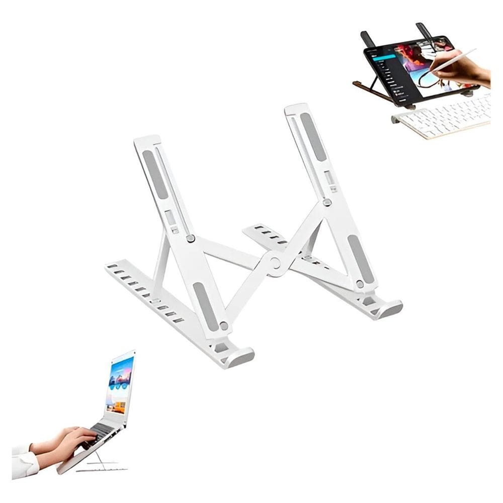 Suporte Portátil Ajustável 6 Níveis Para Notebook