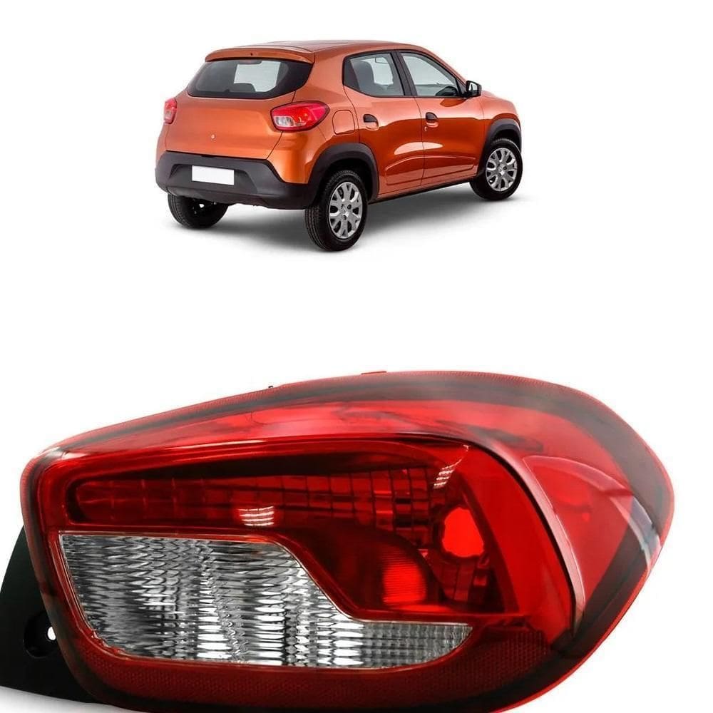 Lanterna Traseira Kwid 2017 20 Bicolor Direito Zn14143464