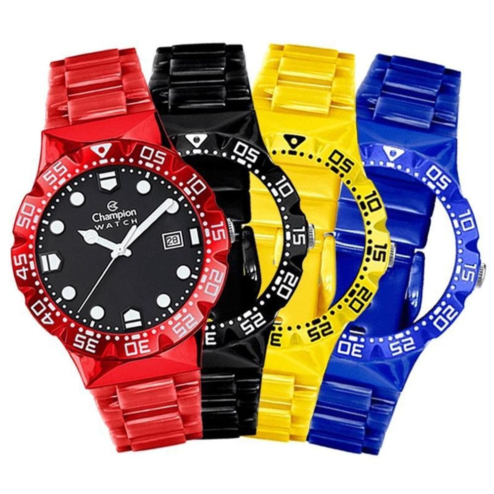 Relógio Champion Troca Pulseira Lançamento Cp31001A