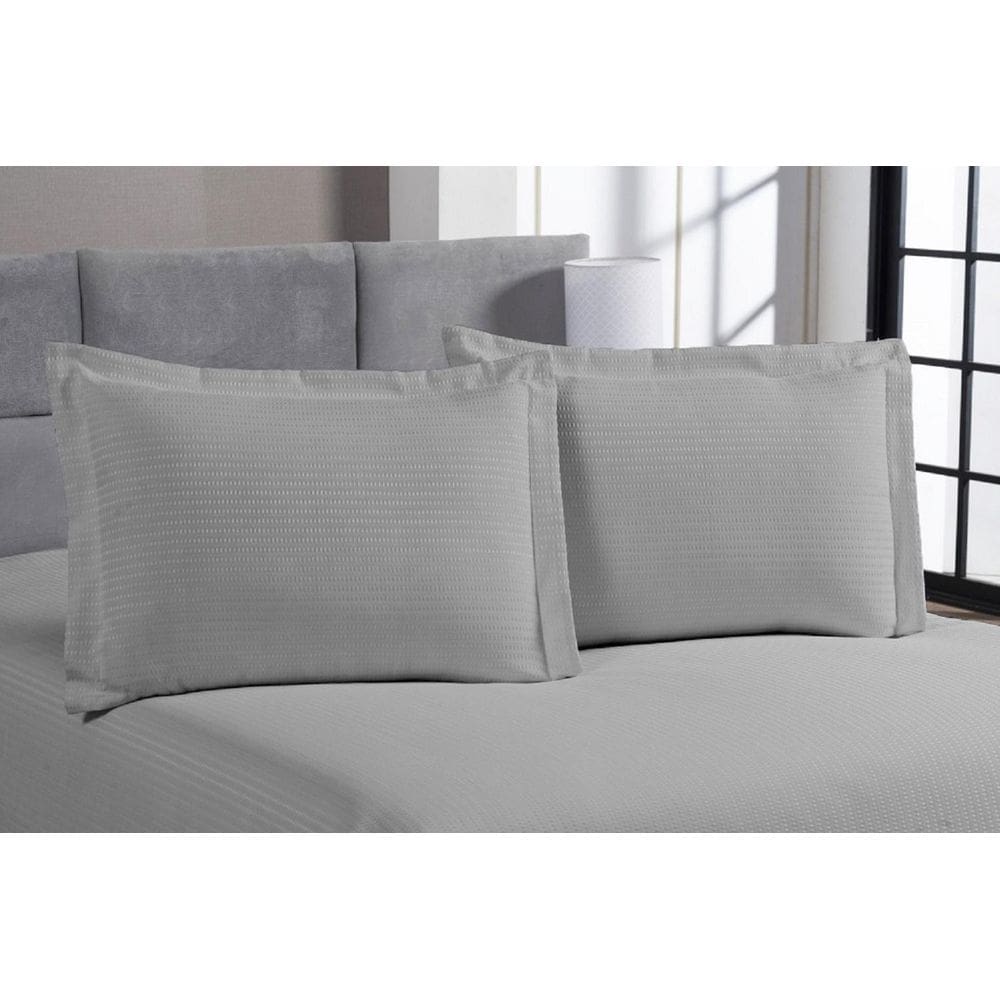 Kit 4 Fronhas Porta Travesseiro 50X70 Piquet Algodão Hotel