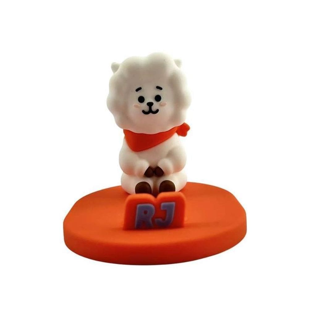 Suporte De Mesa Laranja Para Celular Super Prático Funcional