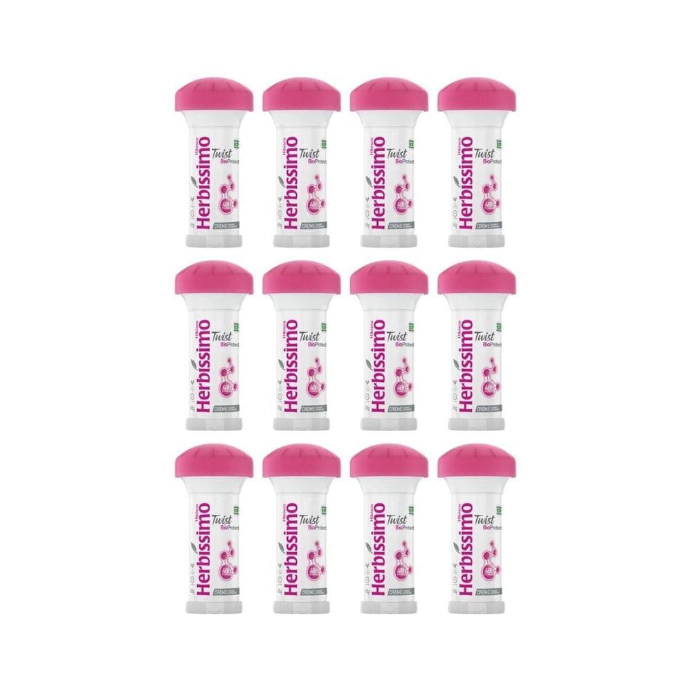 Desod Herbissimo Stick Creme Bio Protect Hibisco 45G - 12Un