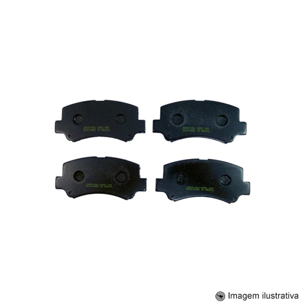 Pastilha de Freio Dianteira Towner 1.0 2009 ... S18 1.3 16V 12 / ? sem Alarme