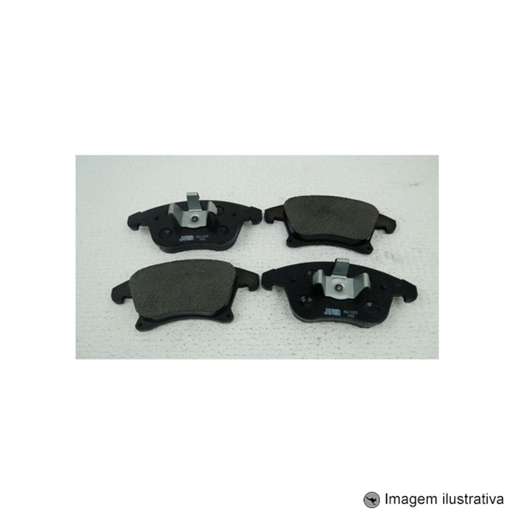 Pastilha de Freio Dianteira Fusion 2013 / ... sem Alarme