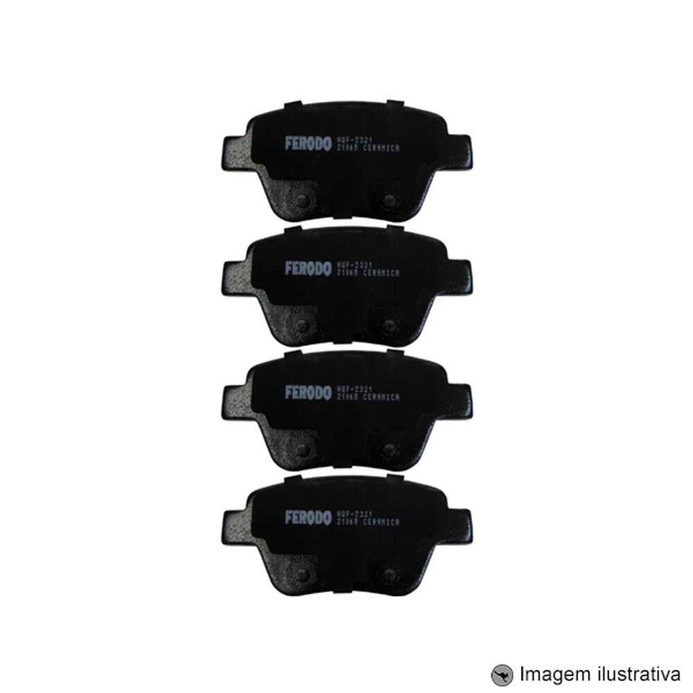 Pastilha de Freio Traseira A3 97 / 12 Beetle 11 / ...