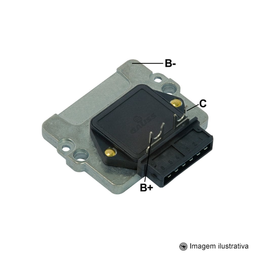 Bobina Ignição Escort 81/03 Apollo 90/92 Gol 74/16 Polo 85/14 Voyage 74/16