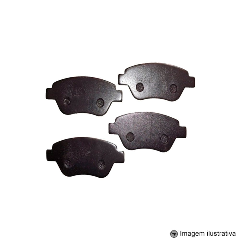 Pastilha de Freio Dianteira Stilo 1.8 8V 02 / 09 sem Alarme