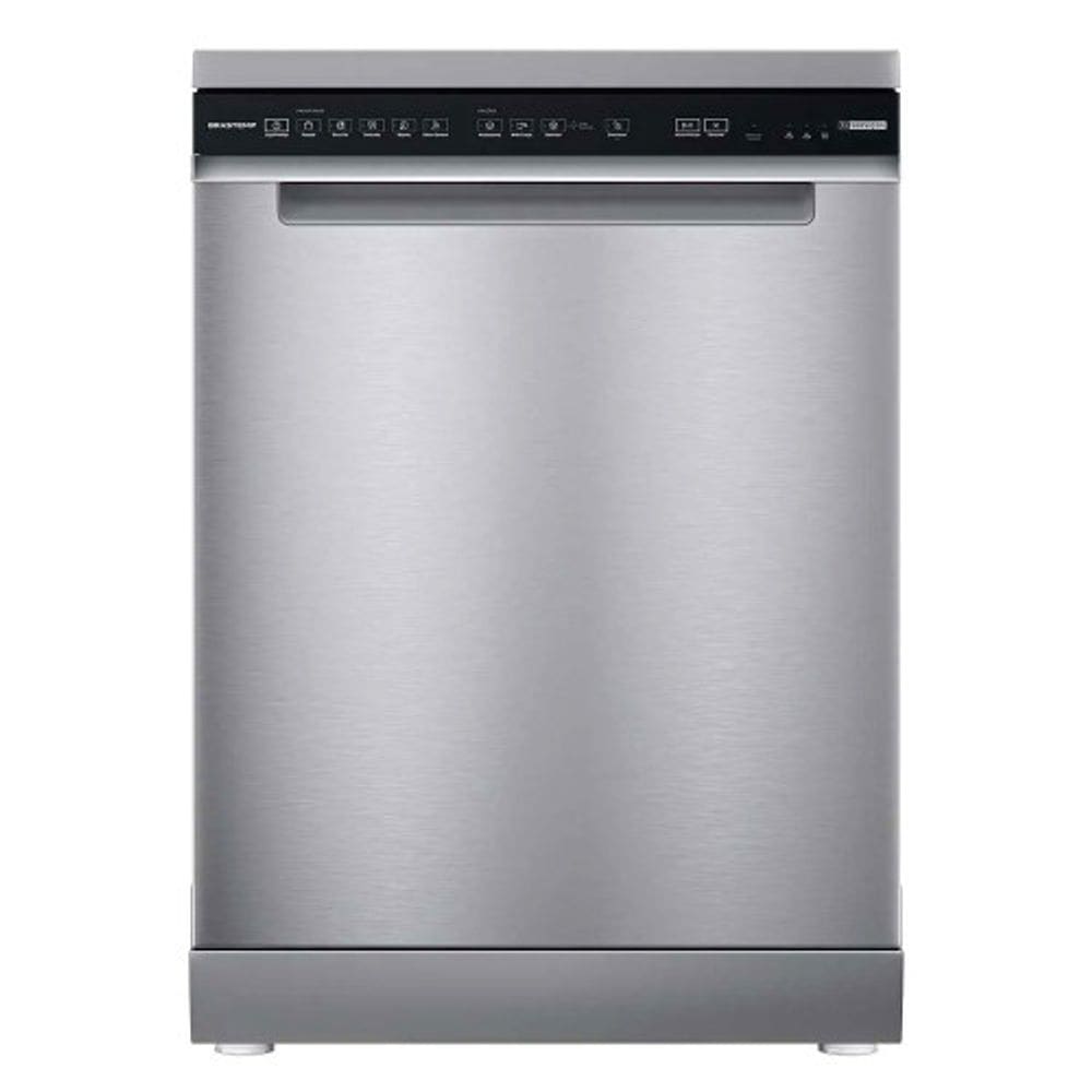 Lava Louças Brastemp 15 Serviços Smart Sensor Inox BLF61AR