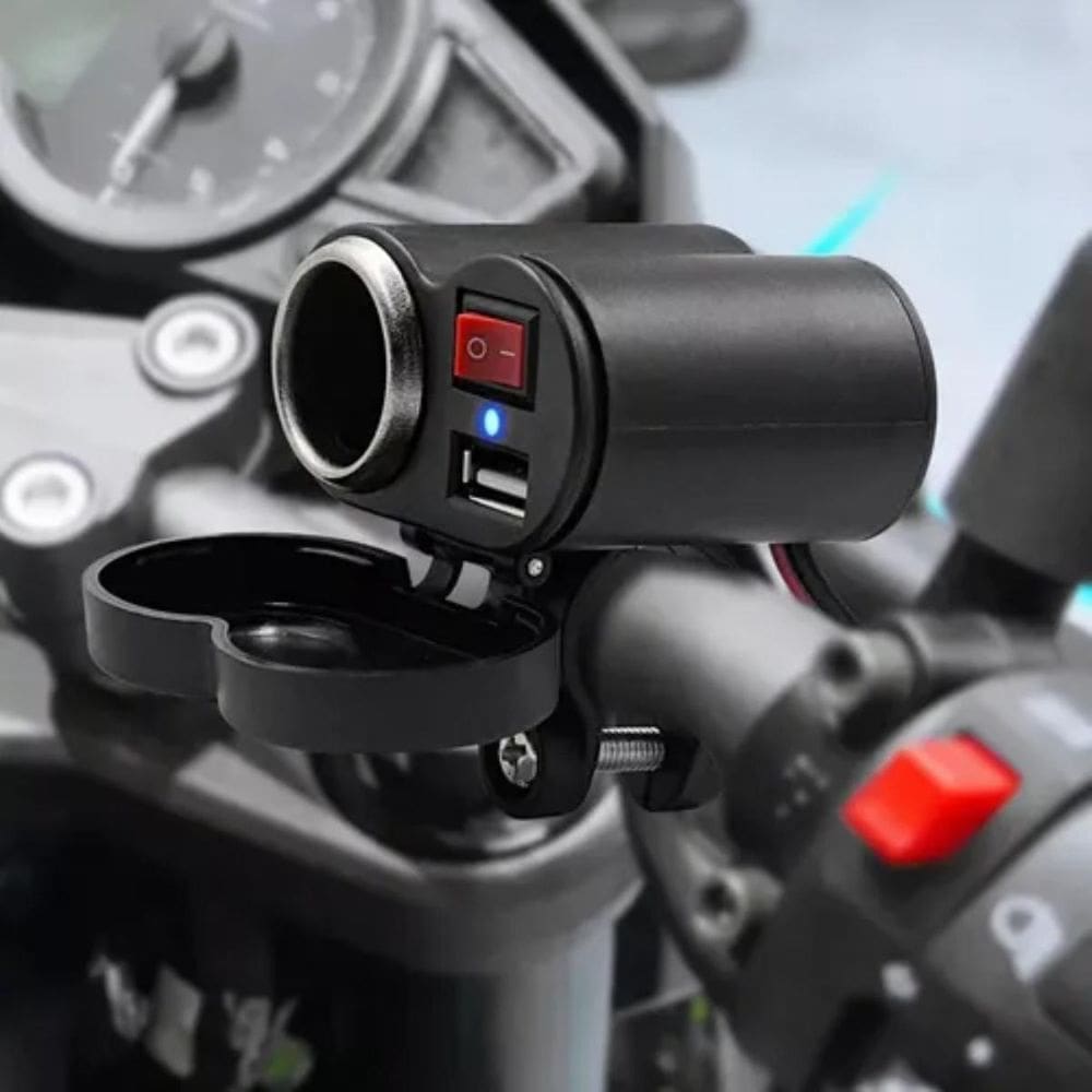 Carregador Rápido Moto Usb Em